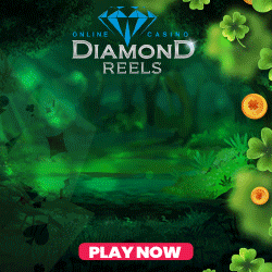 Diamond Reels Casino Exclusive 40 Free Spins on Paddy’s Lucky Forest March 2023 250x250--Paddy’s-Lucky-Forest-40
